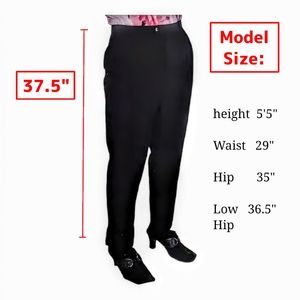 High Rise Black Double Button Dress Pants Austin Reed